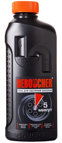 гель для удаления засоров марки Deboucher