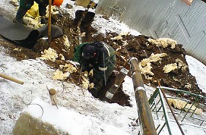 обогрев труб своими руками