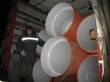 Укладка трубы диаметром 800 мм в еврофуру. Помещается 12 штук.