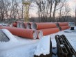 Трубы полипропиленовые гофрированные на объекте по адресу Береговой проезд