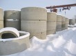 Железобетонные колодцы.Складирование железобетонных колодцев