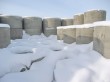 Железобетонные колодцы.Складирование колодцев железобетонных