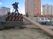 Выгрузка стеклопластиковых труб вручную